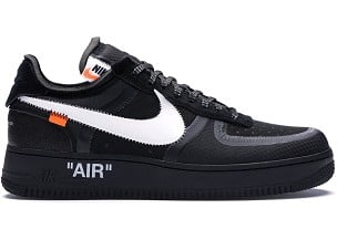 Nike Air Force 1 Low Off-White Black White Replica - DEEPREPS