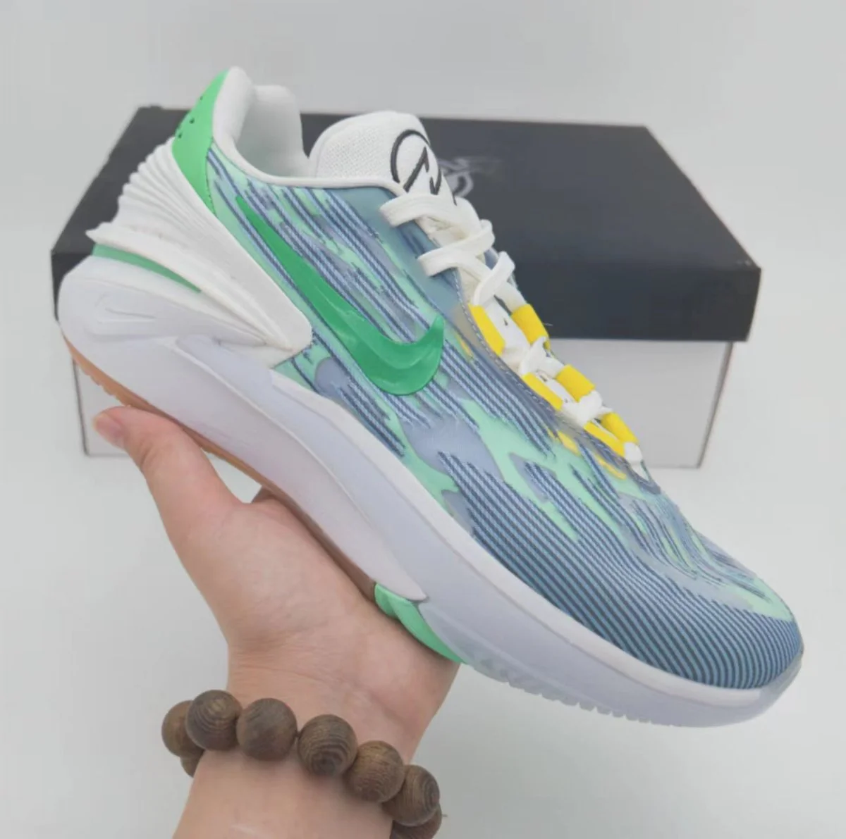 NIKE ZOOM G.T. CUT 2 x BLUE GREEN GUM - DEEPREPS