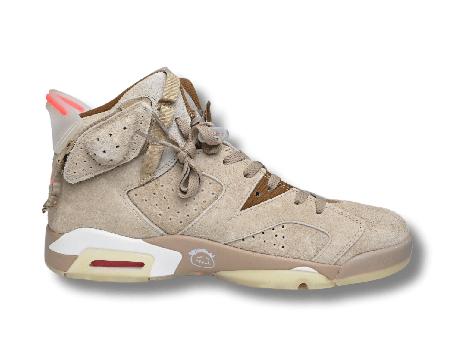 Air Jordan 6 Retro Travis Scott British Khaki - DEEPREPS