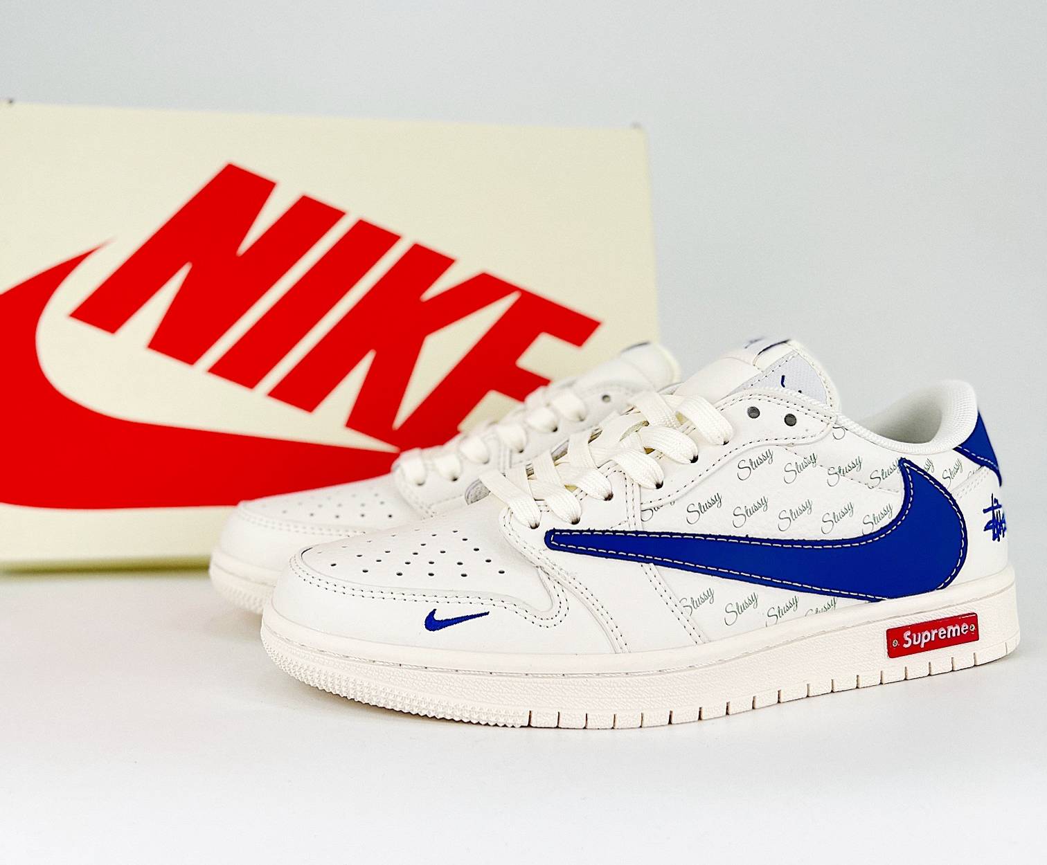 Travis Scott x Air Jordan 1 Retro Low Custom - DEEPREPS