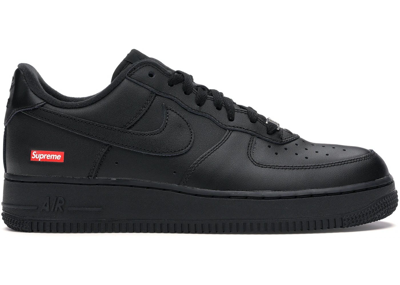 Nike Air Force 1 Low Supreme Black - DEEPREPS