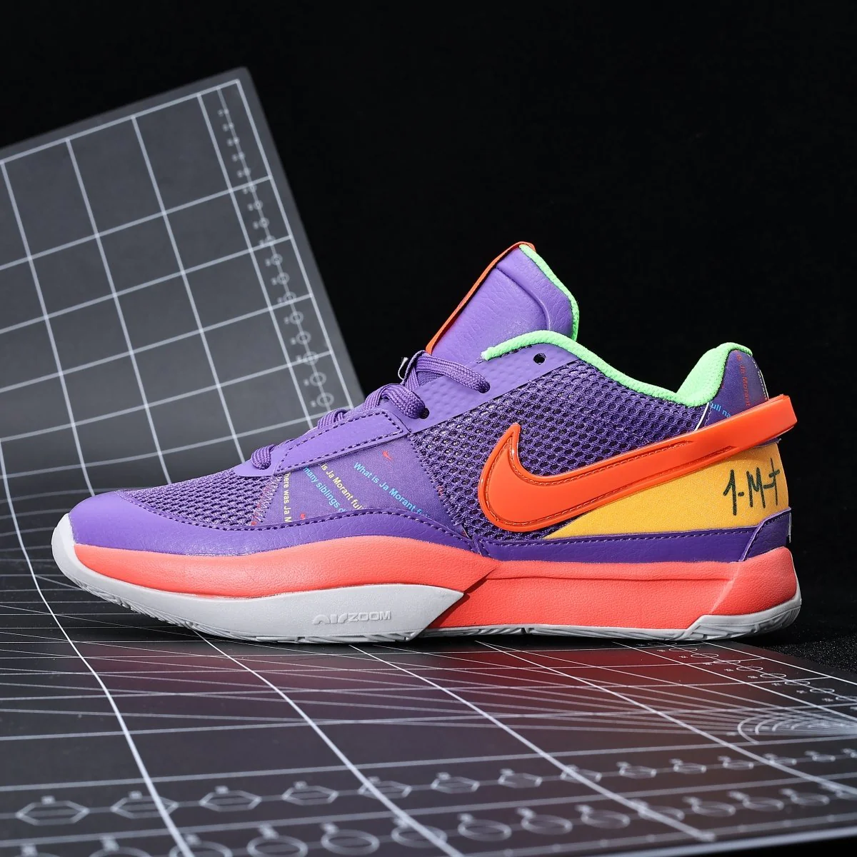 NIKE JA 1 x PURPLE TRIVIA - DEEPREPS