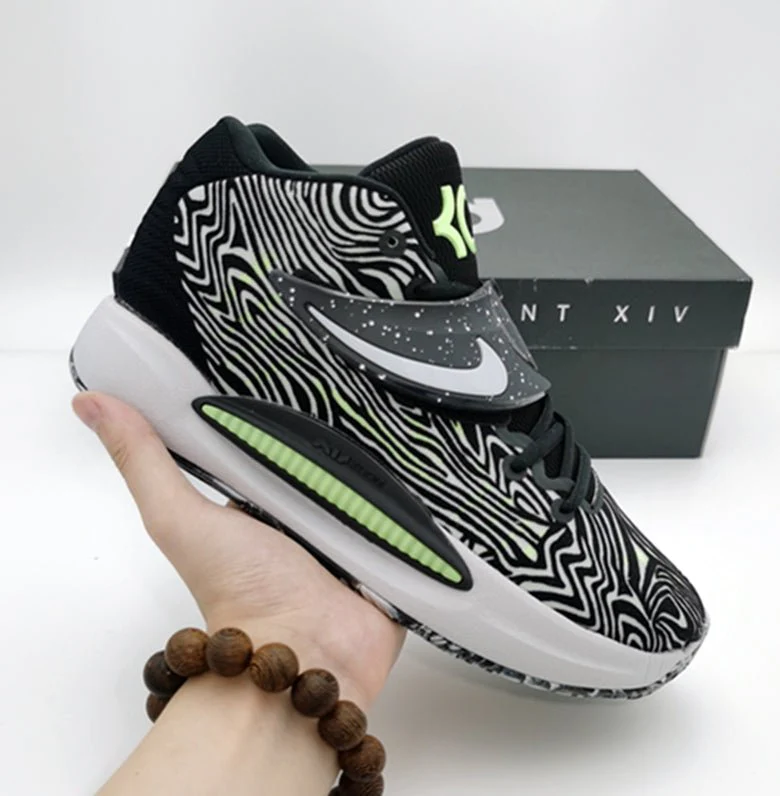 NIKE KD 14 x BLACK LIME GLOW - DEEPREPS