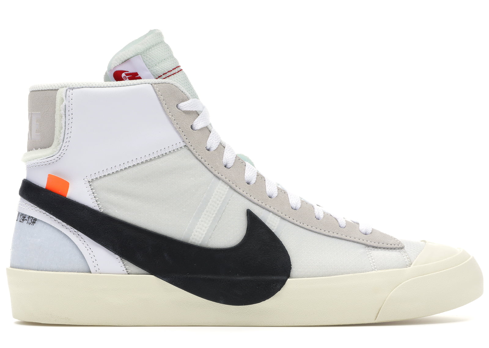 Nike Blazer Mid Off-White Extended Size - DEEPREPS