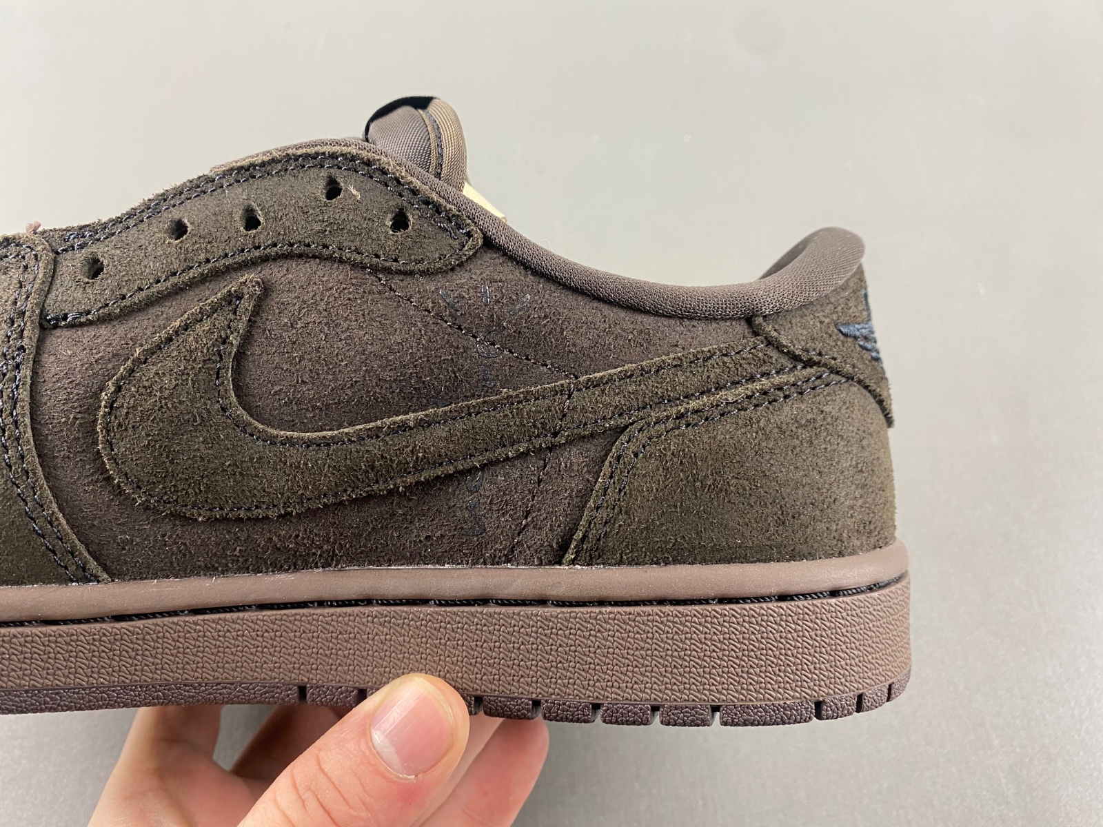 Travis Scott x Air Jordan 1 Retro Low OG SP Velvet Brown - DEEPREPS