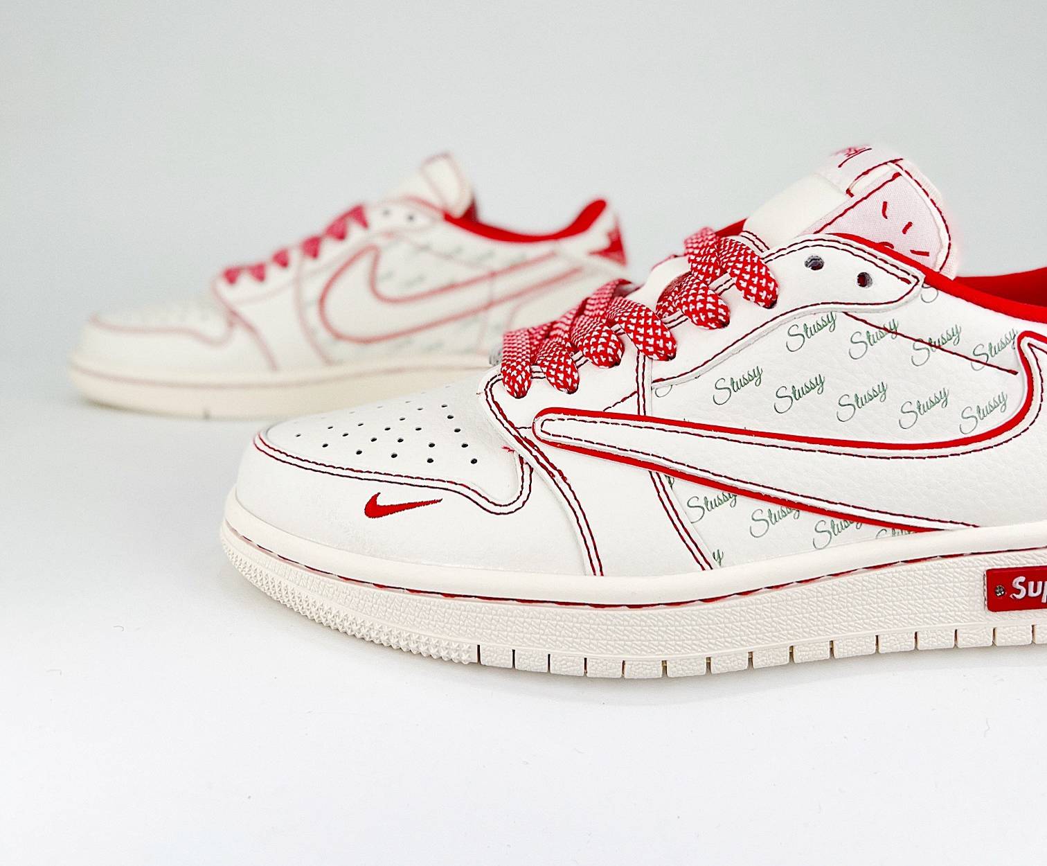 Travis Scott x Air Jordan 1 Retro Low Custom - DEEPREPS