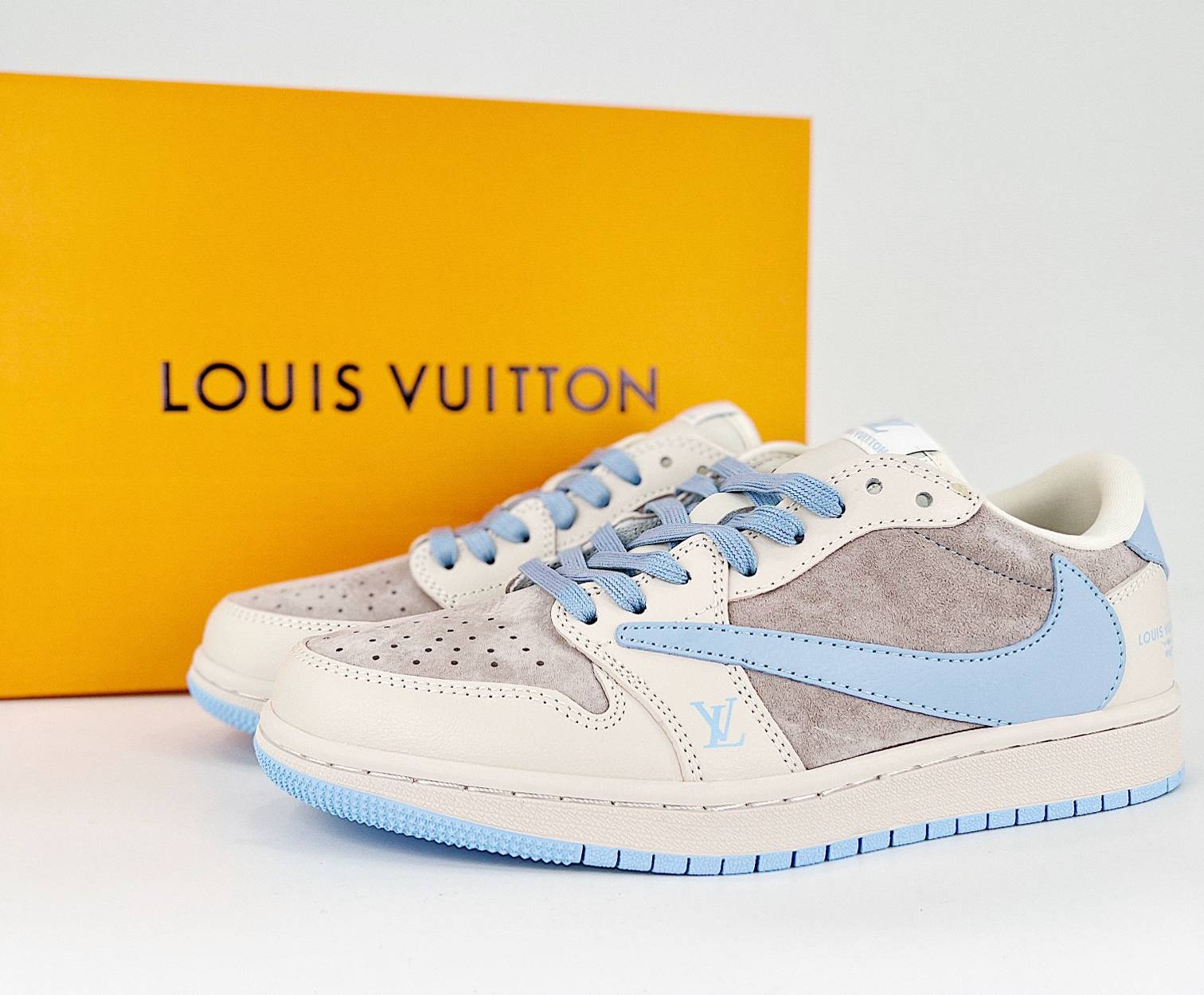 Travis Scott x Air Jordan 1 Retro Low Custom - DEEPREPS