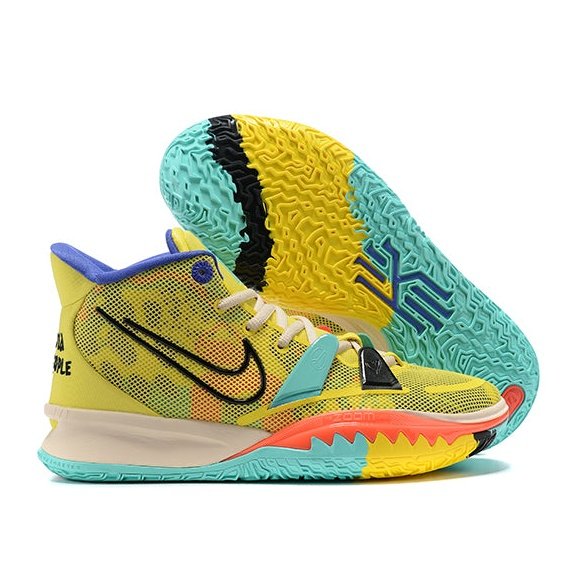 NIKE KYRIE 7 x 1 WORLD 1 PEOPLE YELLOW - DEEPREPS