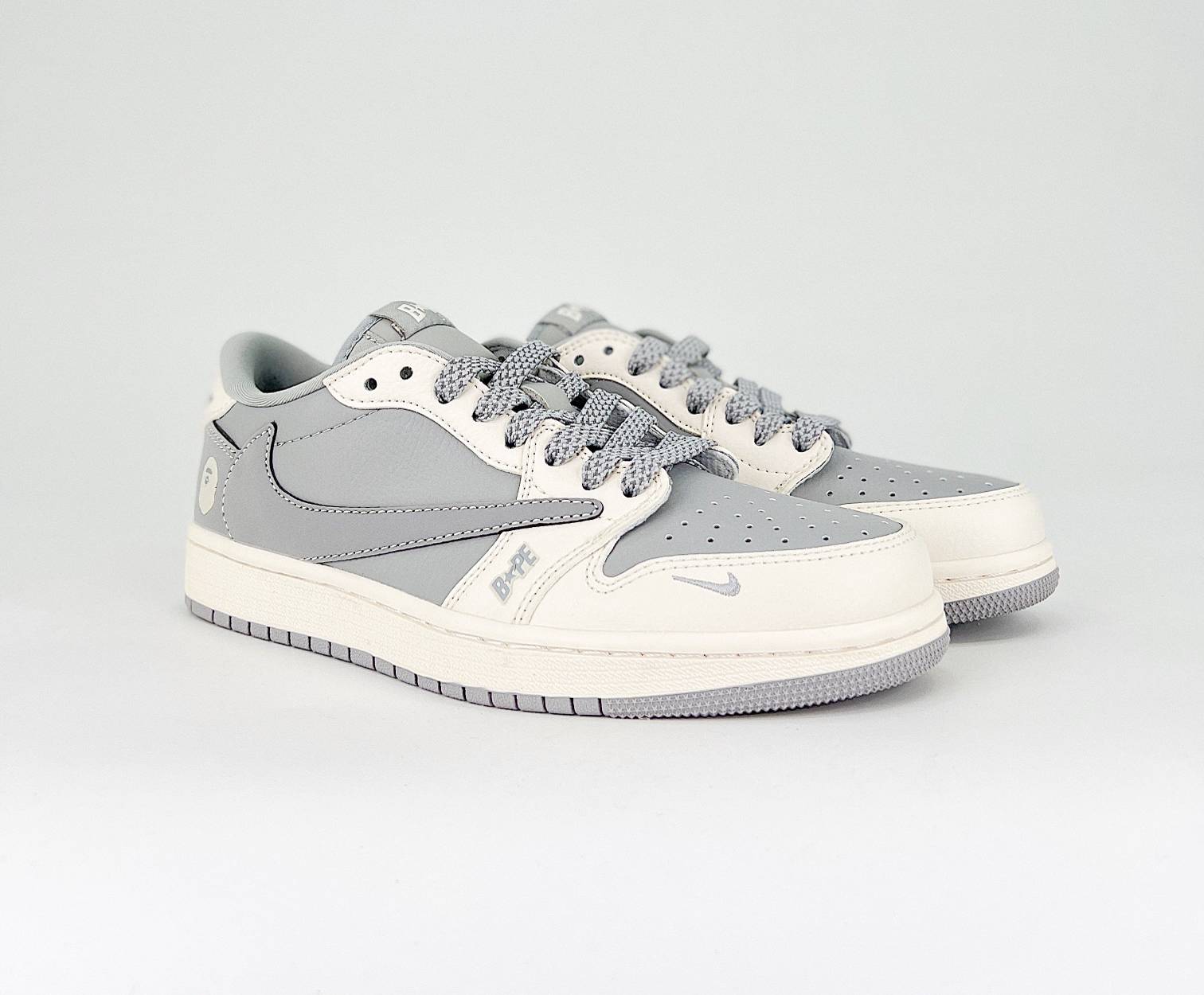 Travis Scott x Air Jordan 1 Retro Low Custom - DEEPREPS