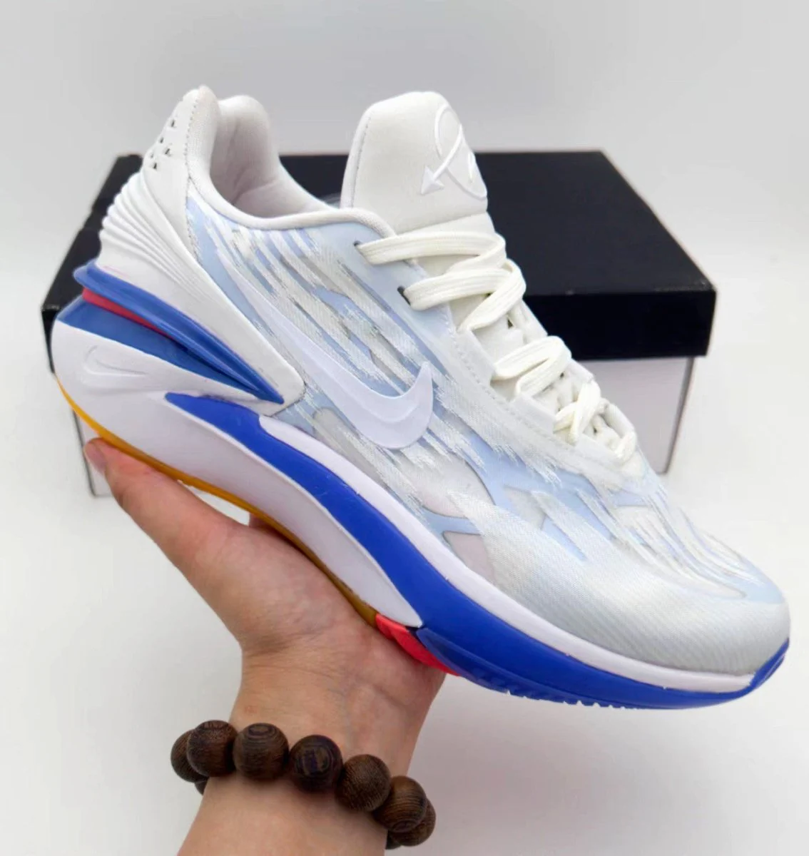 NIKE ZOOM G.T. CUT 2 x SUMMIT WHITE BLUE - DEEPREPS