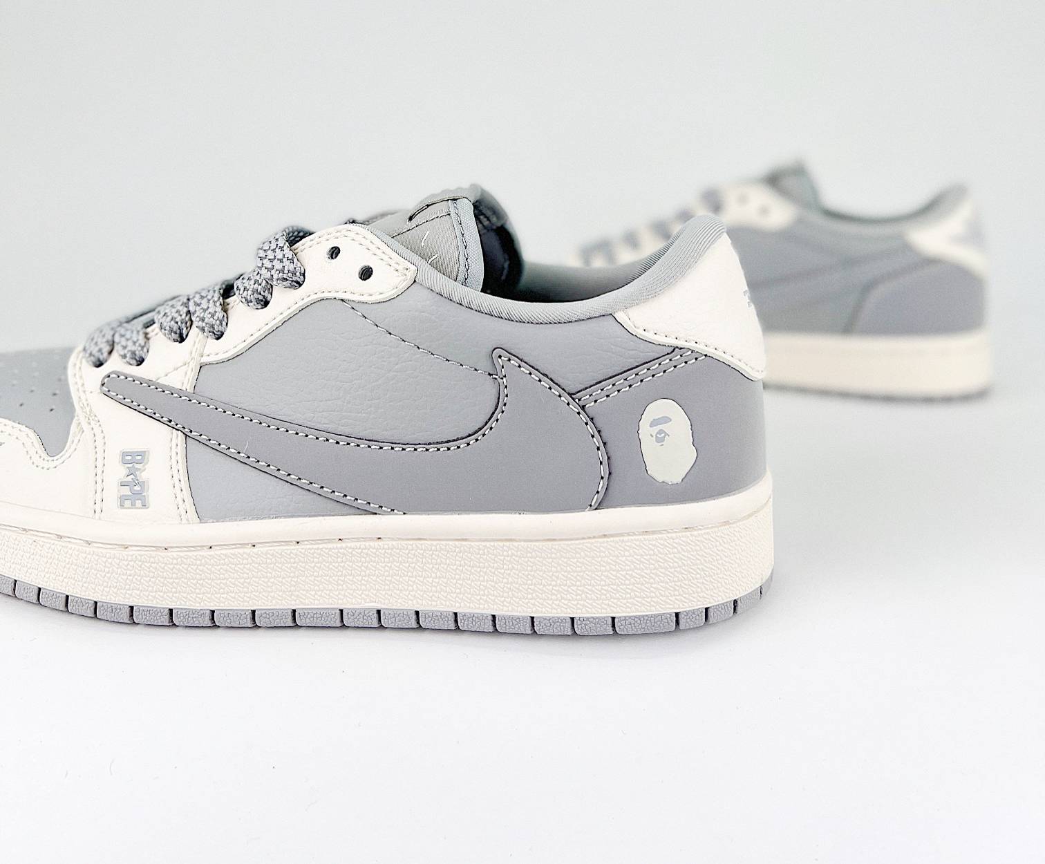 Travis Scott x Air Jordan 1 Retro Low Custom - DEEPREPS