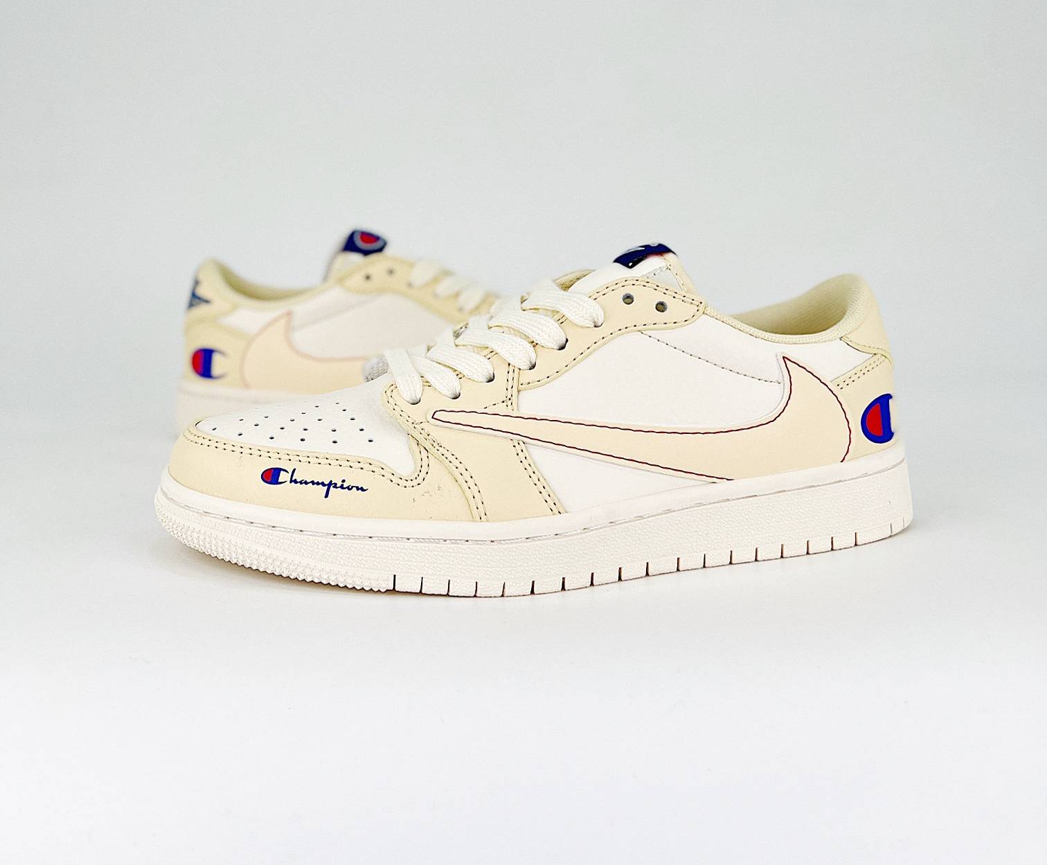 Travis Scott x Air Jordan 1 Retro Low Custom - DEEPREPS