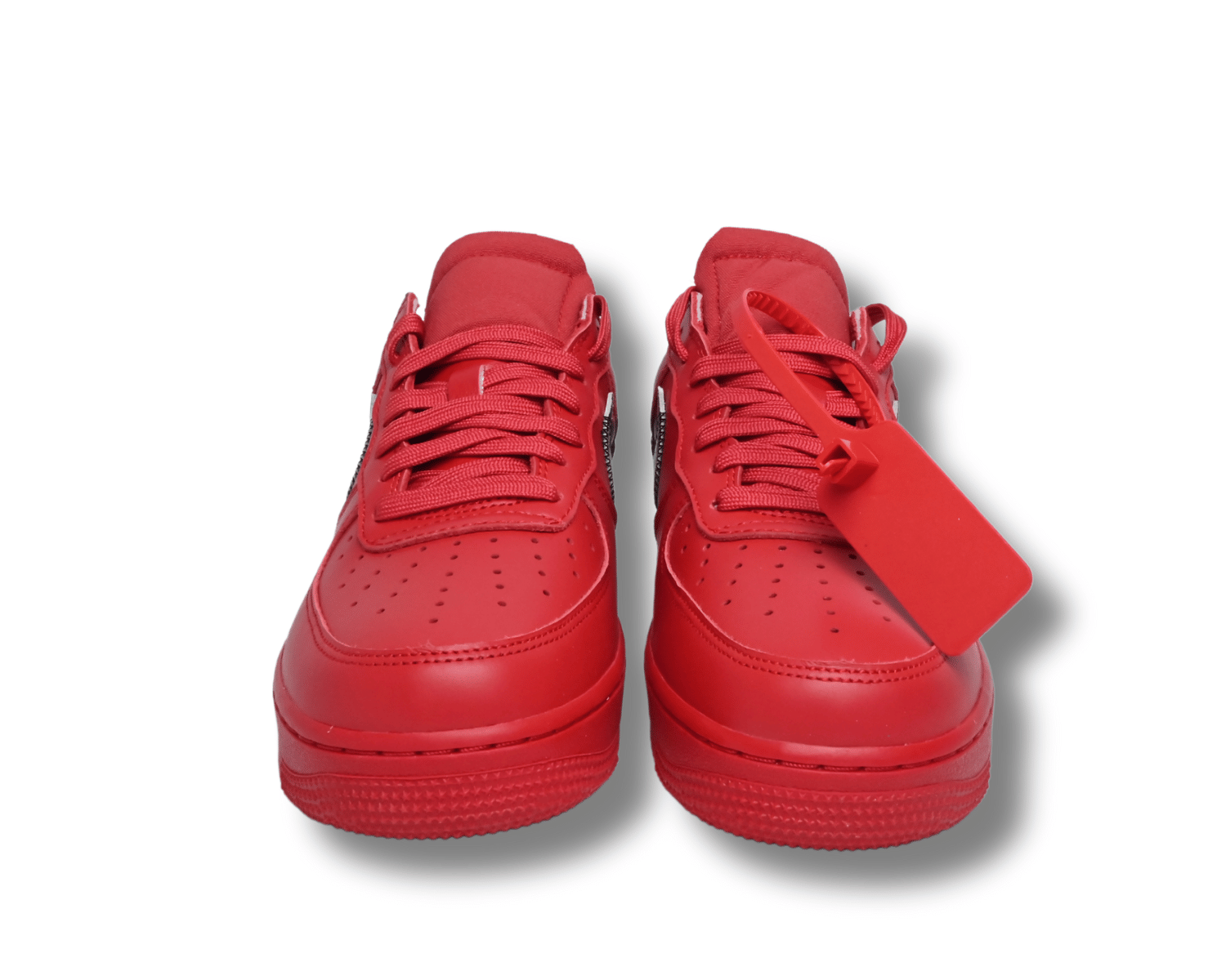 Nike Air Force 1 x Off White Red - DEEPREPS