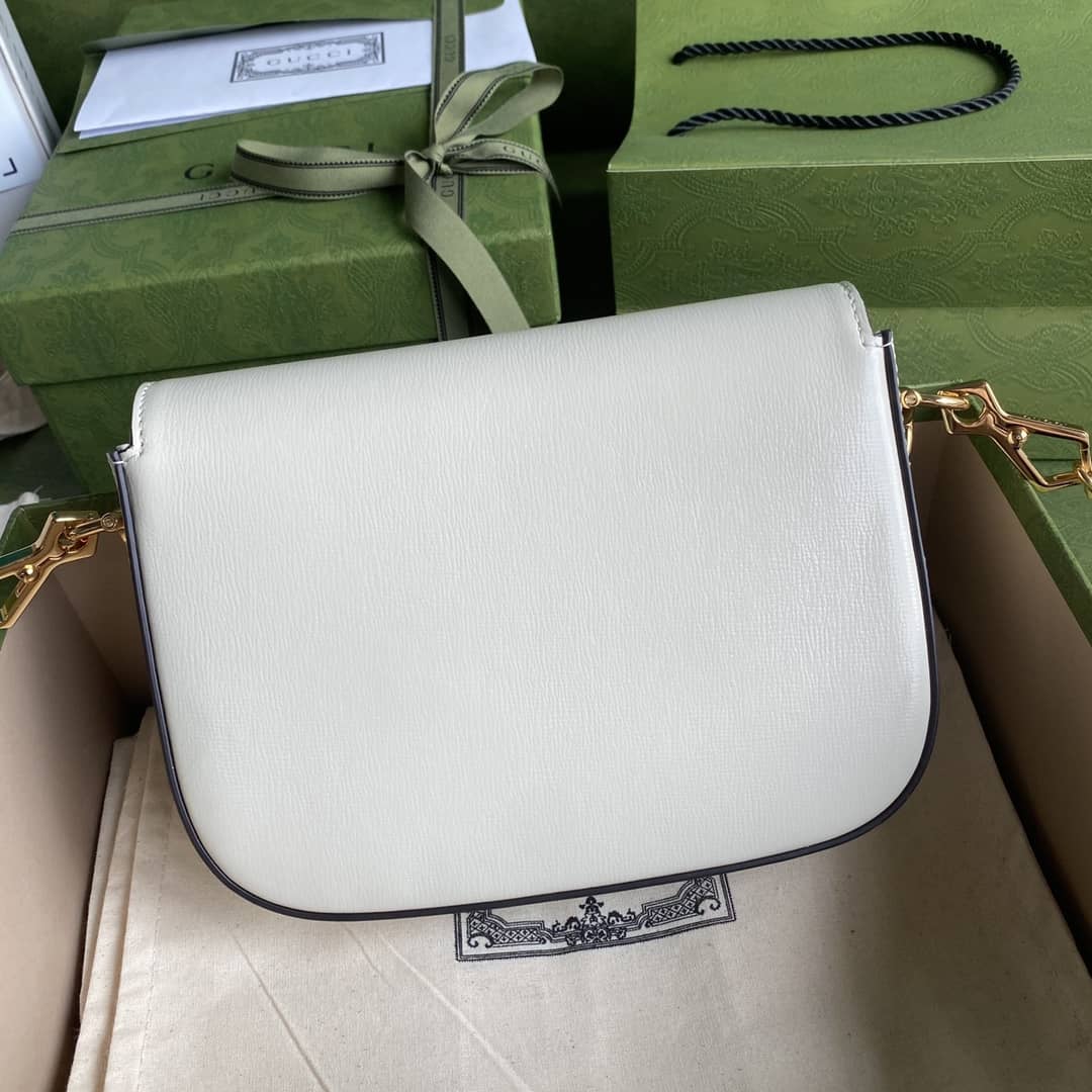 Gucci 1955 Horsebit Supreme GG Canvas Mini Shoulder Bag Replica 658574 - DEEPREPS
