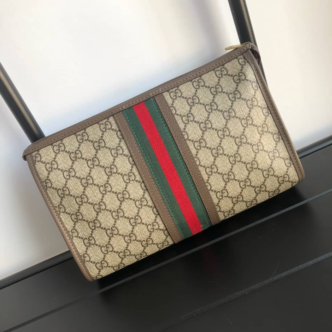 Gucci Unisex Ophidia GG Pouch Replica 598234 - DEEPREPS