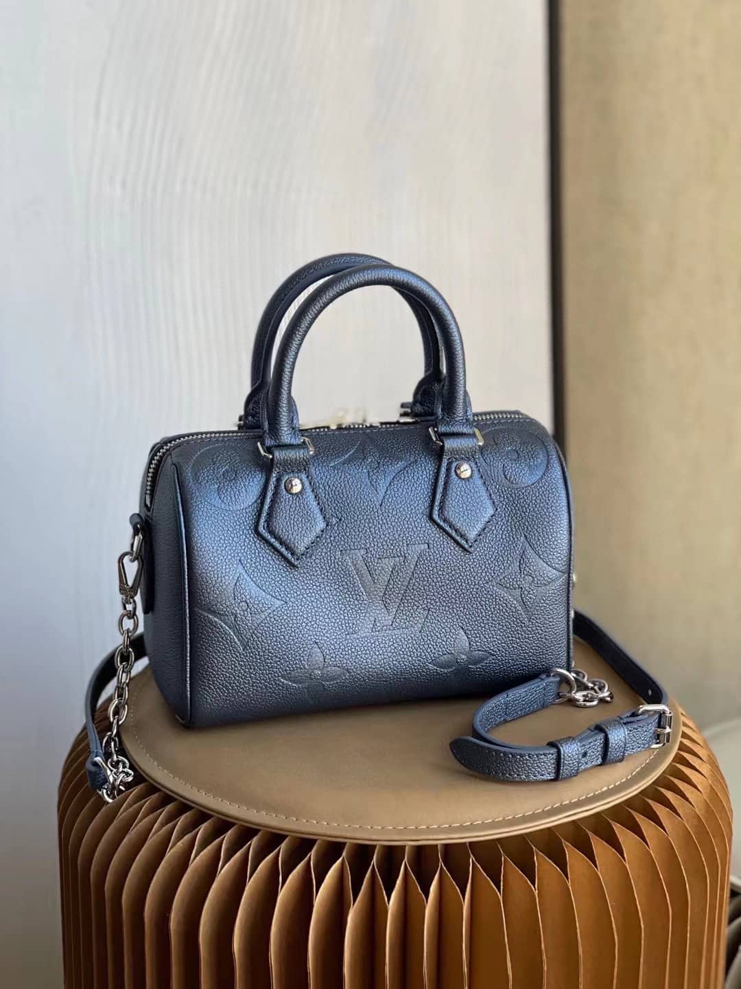 Louis Vuitton Speedy Bandouliere 20 Blue M58958 Replica Shoulder Bag - DEEPREPS