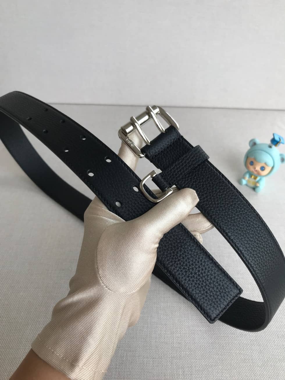 Fake Dior Logo Belt 35mm - DEEPREPS