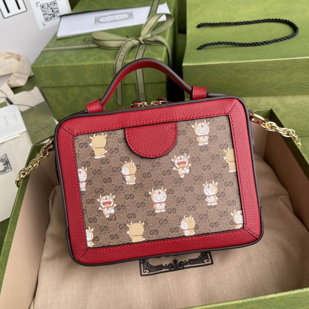 Gucci x Doraemon Small Shoulder Bag Replica 655592 - DEEPREPS
