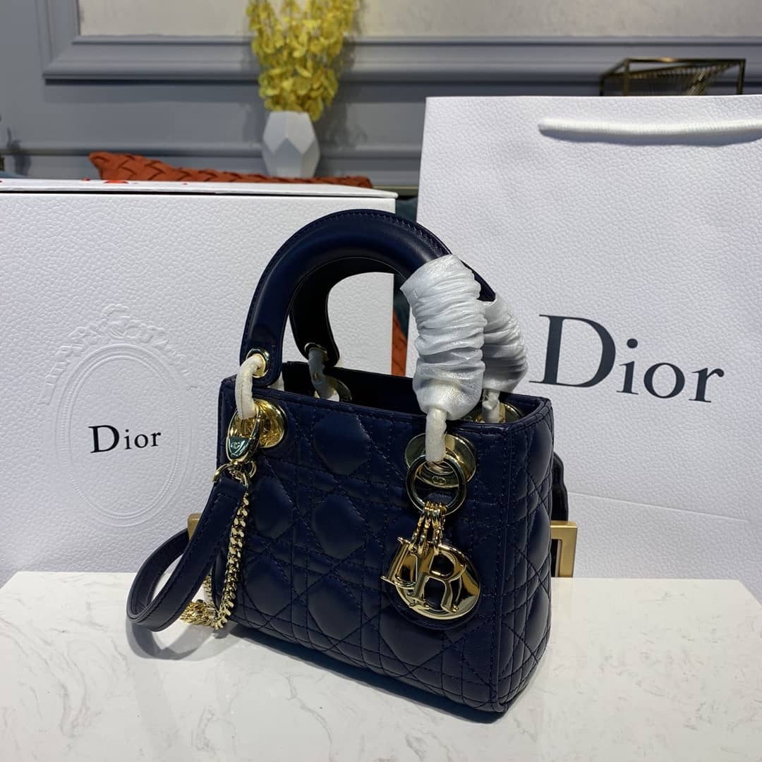 Christian Dior Lady Dior 17CM Replica Bag - DEEPREPS