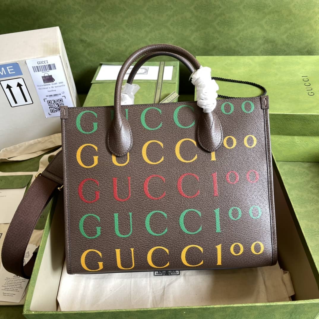 Gucci 100 Small Tote Replica 680956 - DEEPREPS