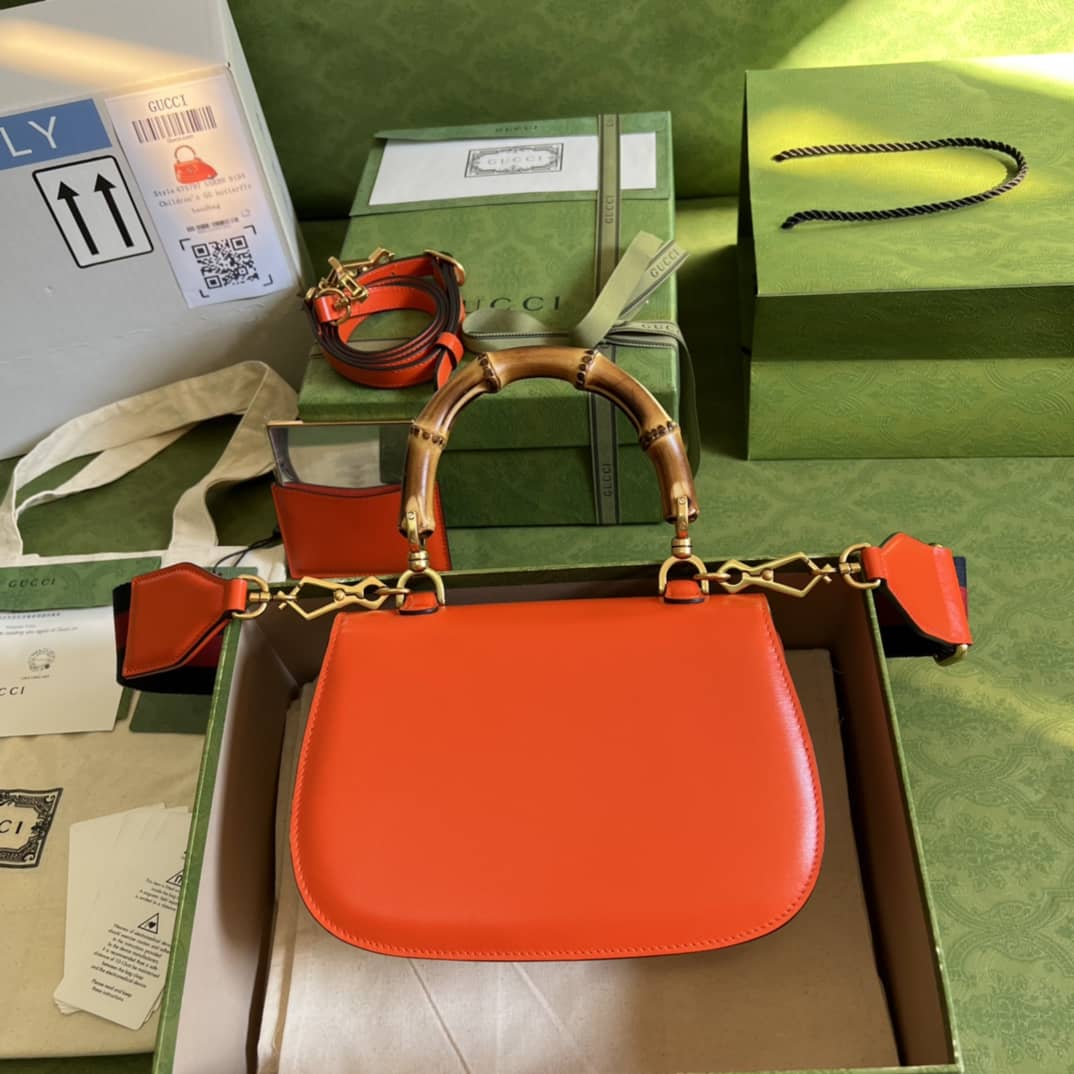 Gucci Bamboo Small Top Handle Bag Replica 675797 - DEEPREPS