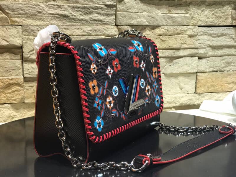 Louis Vuitton Twist MM AAA Fake Leather Chain Shoulder Bag - DEEPREPS