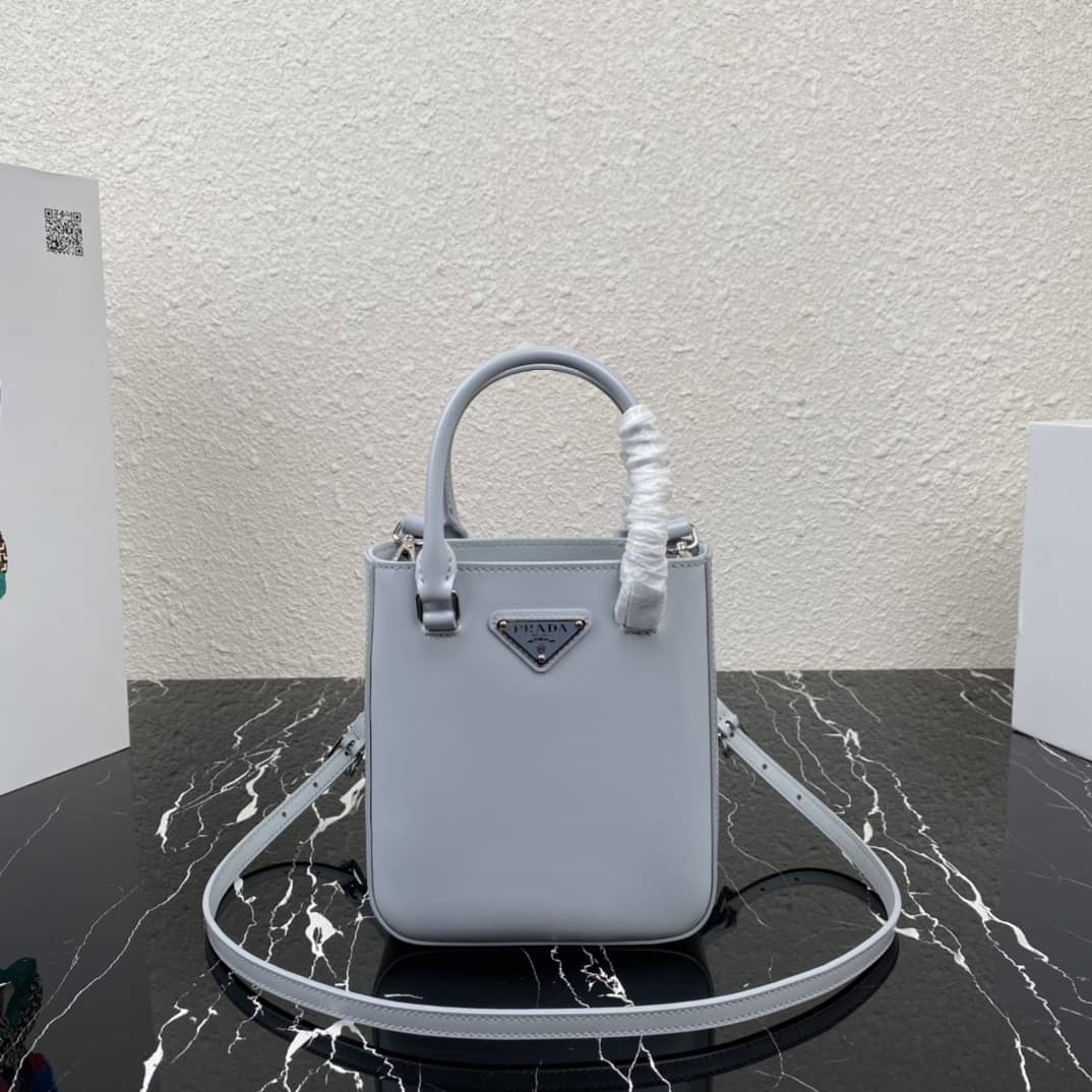 Prada Raffia Tote Dupe Small Brushed Leather Replica Tote - DEEPREPS