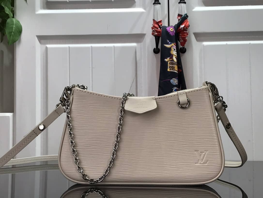 Louis Vuitton Epi Easy Pouch On Strap Replica Bag Beige M80471 - DEEPREPS