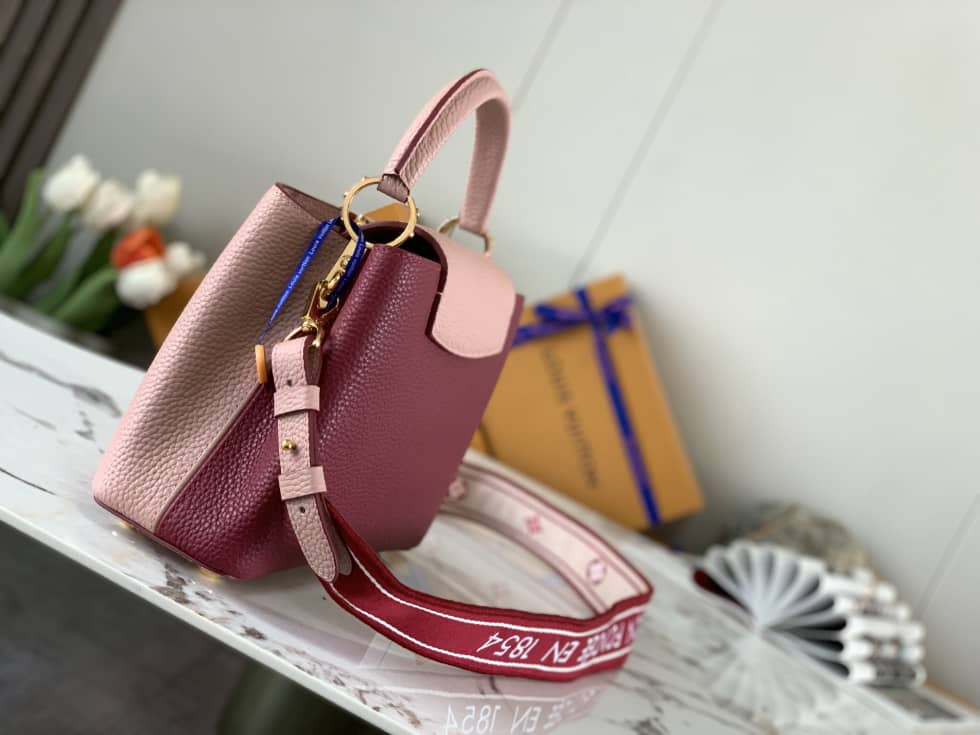 Louis Vuitton Capucines BB Pink M58608 Replica Crossbody Bag - DEEPREPS