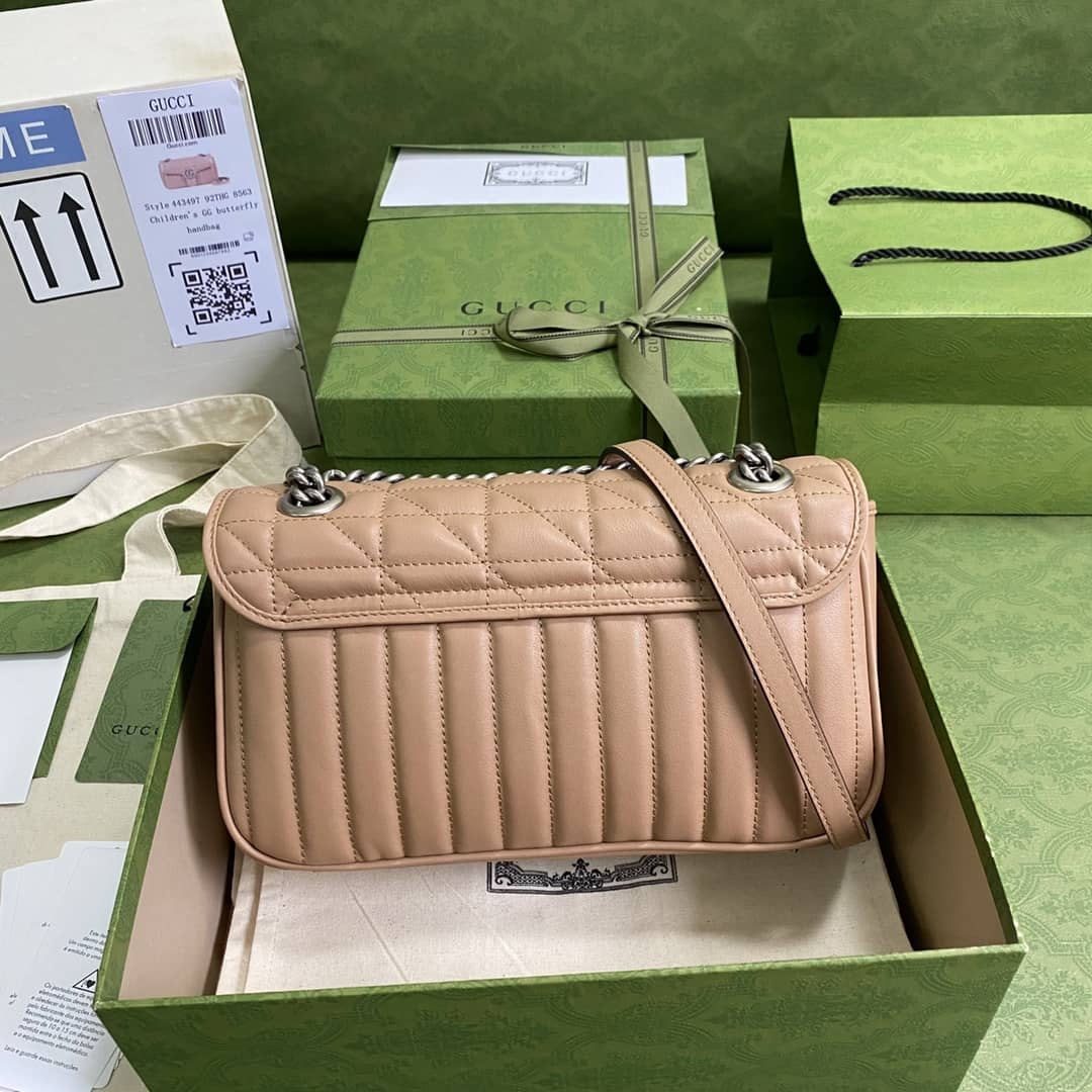 Gucci Marmont GG Small matelassé Shoulder Bag Replica 443497 - DEEPREPS