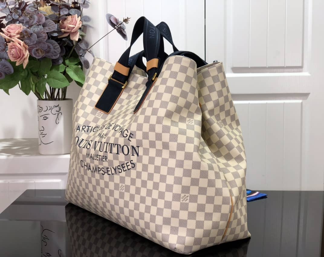 Louis Vuitton Cabas Damier Azur Canvas GM N41180 Replica Shoulder Bag - DEEPREPS