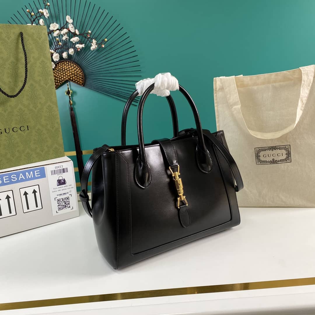 Gucci Jackie 1961 Medium Tote Replica 649016 - DEEPREPS
