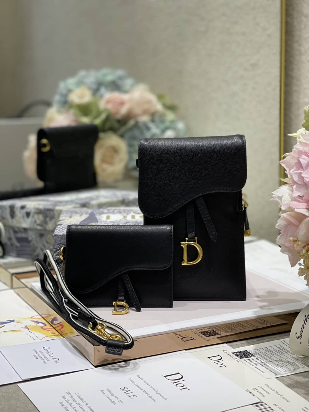 Dior Saddle Bag Dupe Vertical Pouch - DEEPREPS