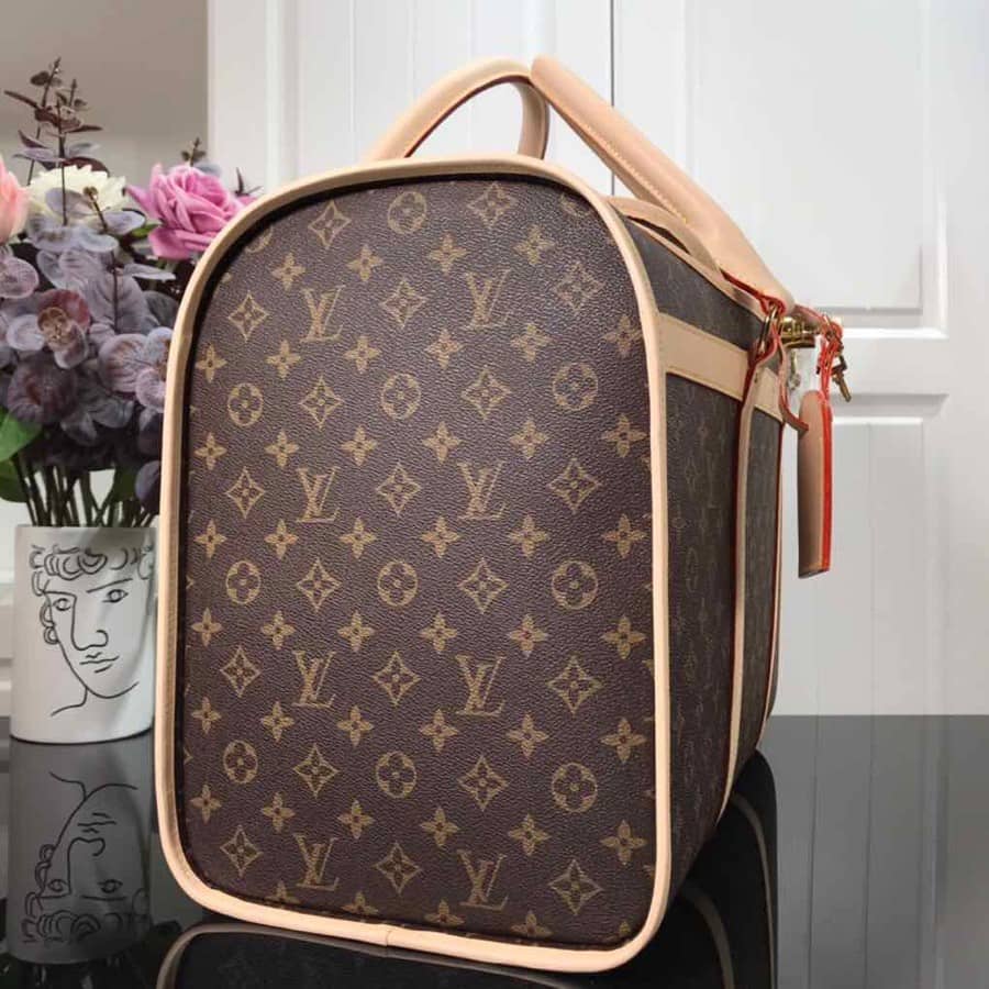 Louis Vuitton Dog Carrier 40 Monogram M42024 Replica Tote - DEEPREPS