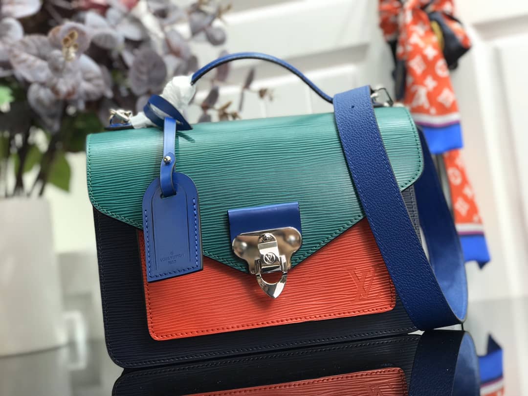 Louis Vuitton Neo Monceau Epi Leather Satchel Replica Bag - DEEPREPS