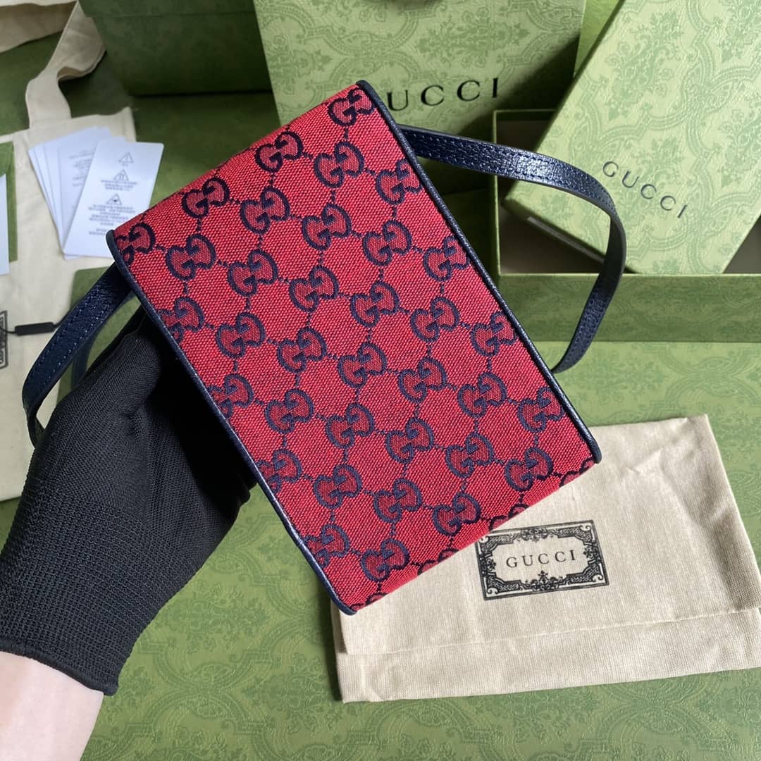 Gucci Double G Pattern Mini Bag Replica 661109 - DEEPREPS