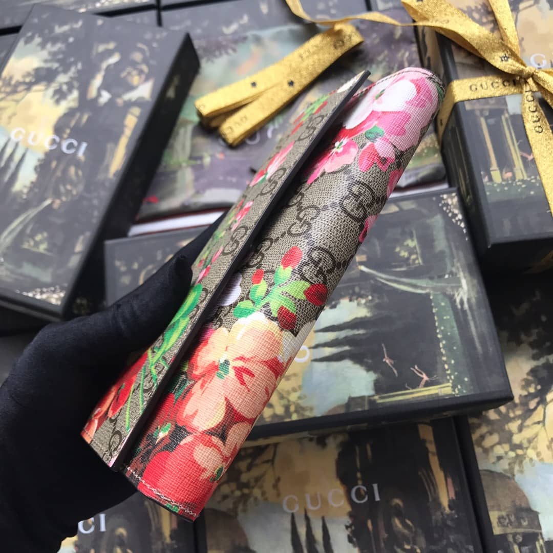 Gucci Bloom Dupes Continental Wallet 404070 - DEEPREPS