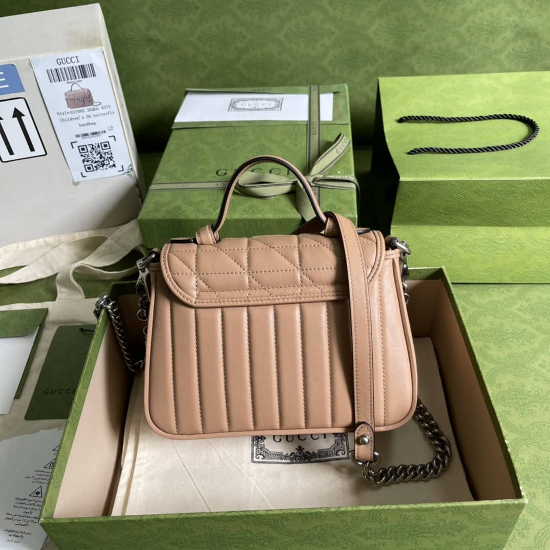 Gucci Marmont GG Mini Top Handle Bag Replica 583571 - DEEPREPS