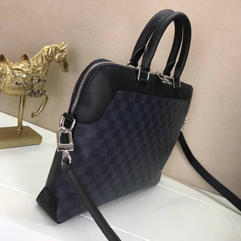 Louis Vuitton Damier Cobalt Oliver Briefcase Bag Replica N51199 - DEEPREPS