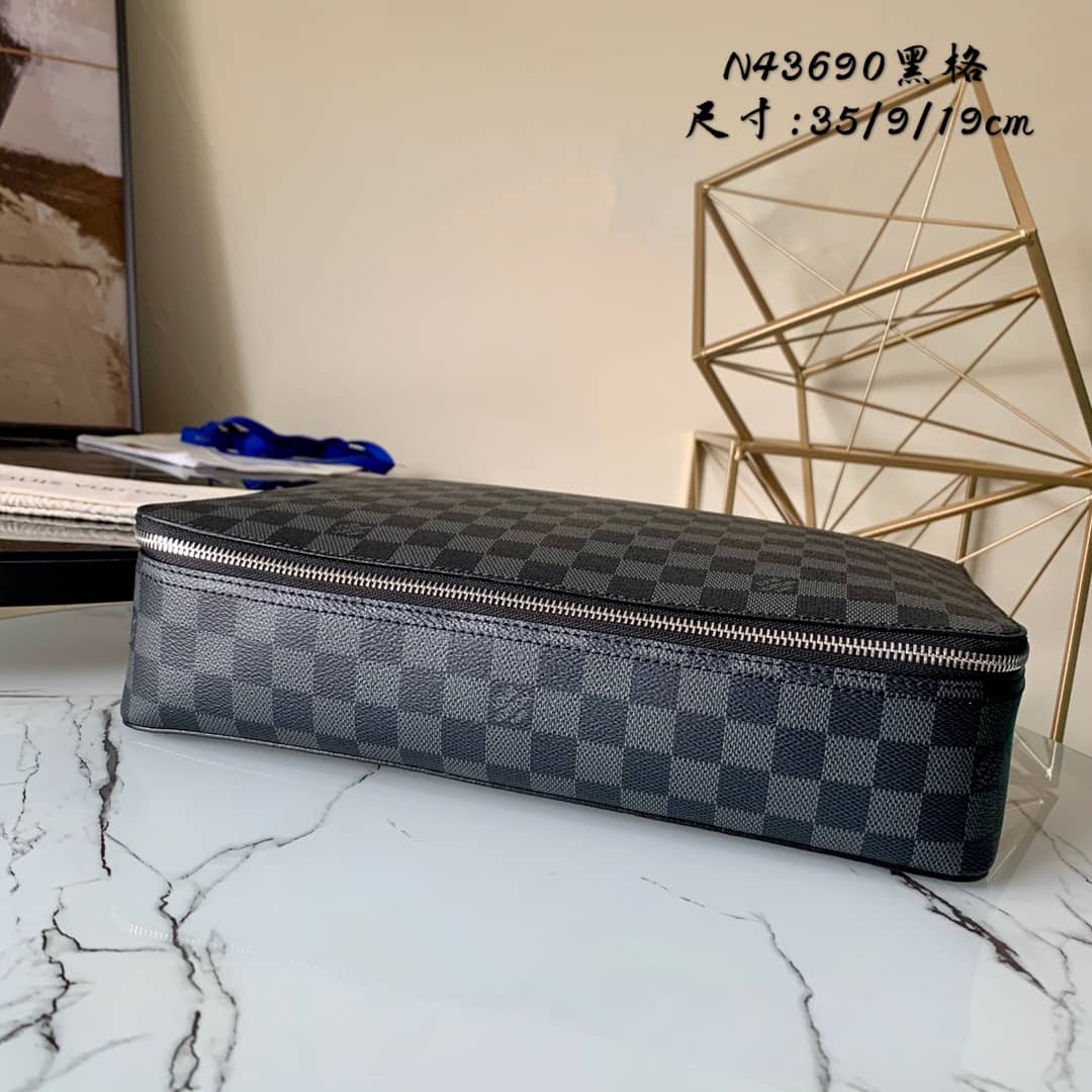 Louis Vuitton Packing Cube GM Monogram Eclipse Bag Replica N43690 - DEEPREPS