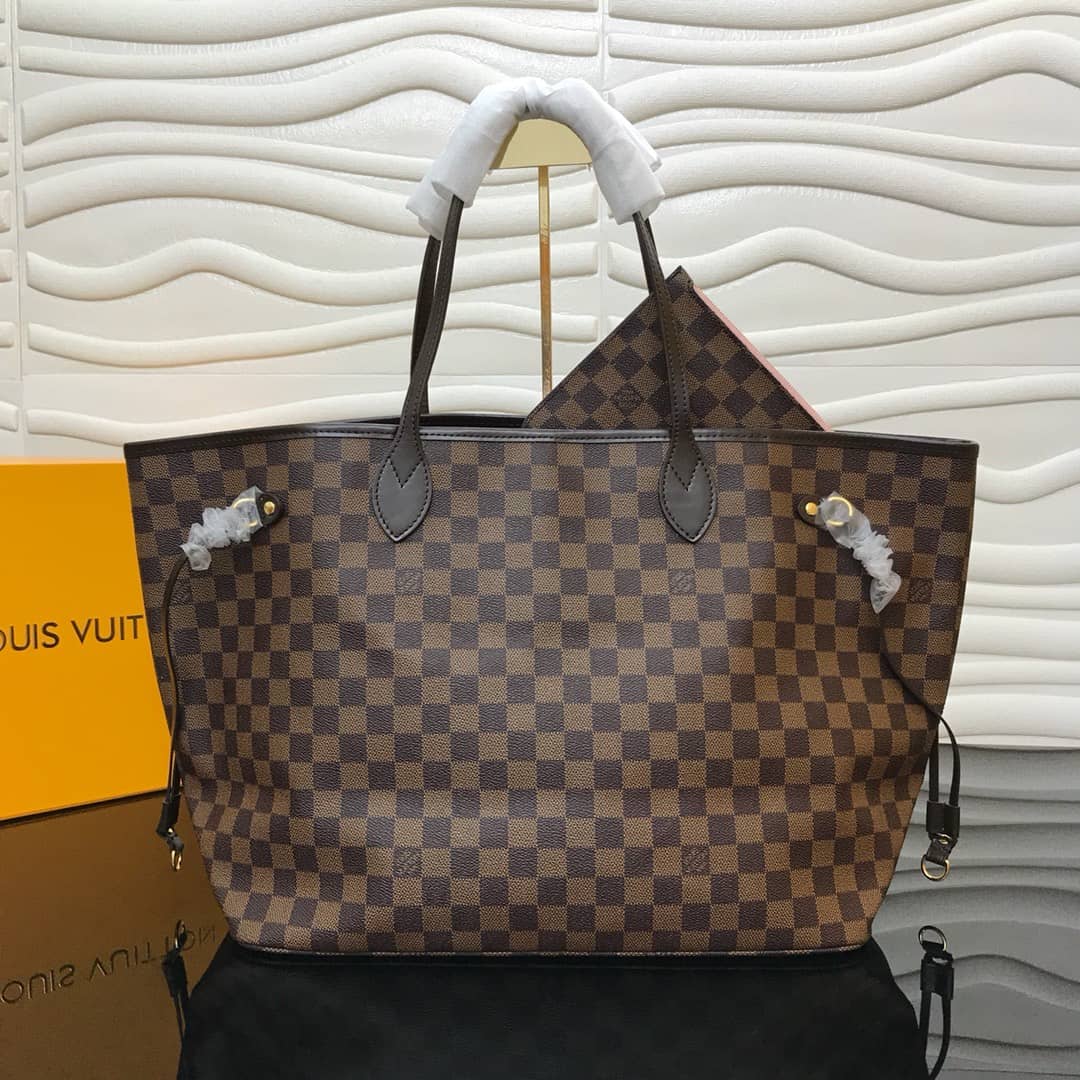 Louis Vuitton Neverfull GM Damier Ebene Tote Replica N40990 - DEEPREPS
