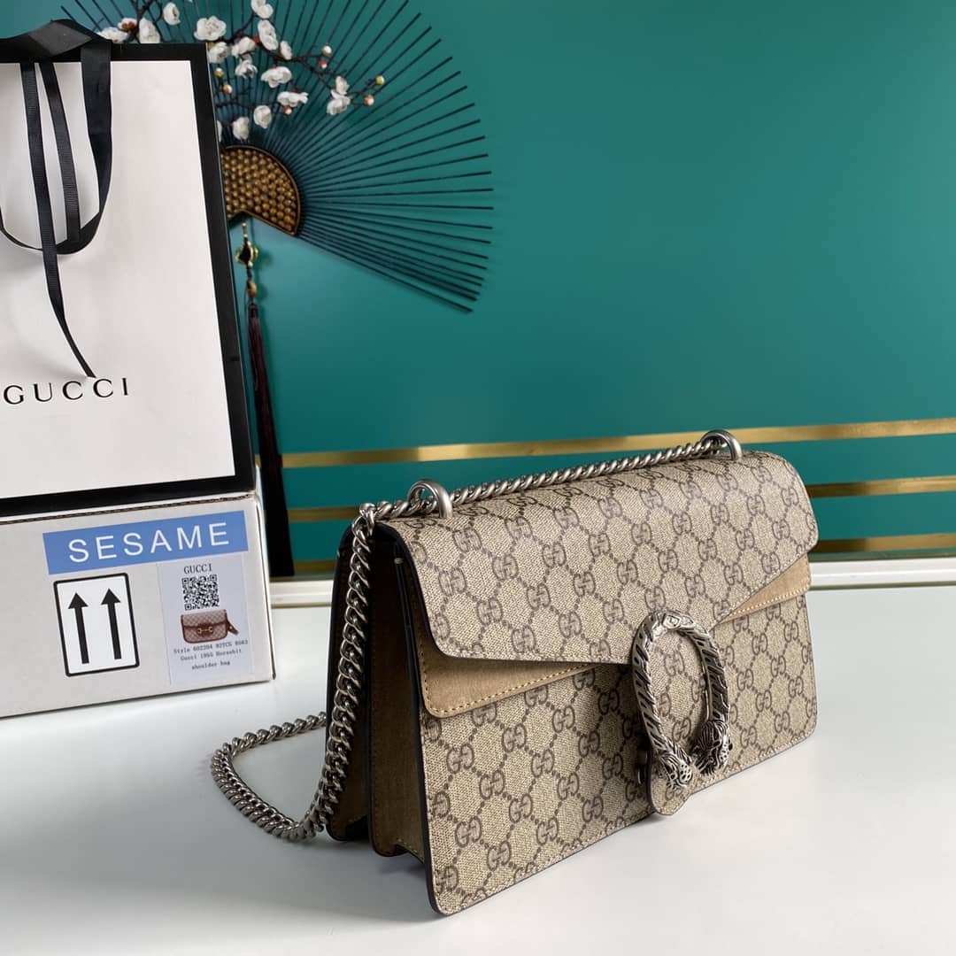 Gucci Dionysus Small GG Shoulder Bag Replica 400249 - DEEPREPS