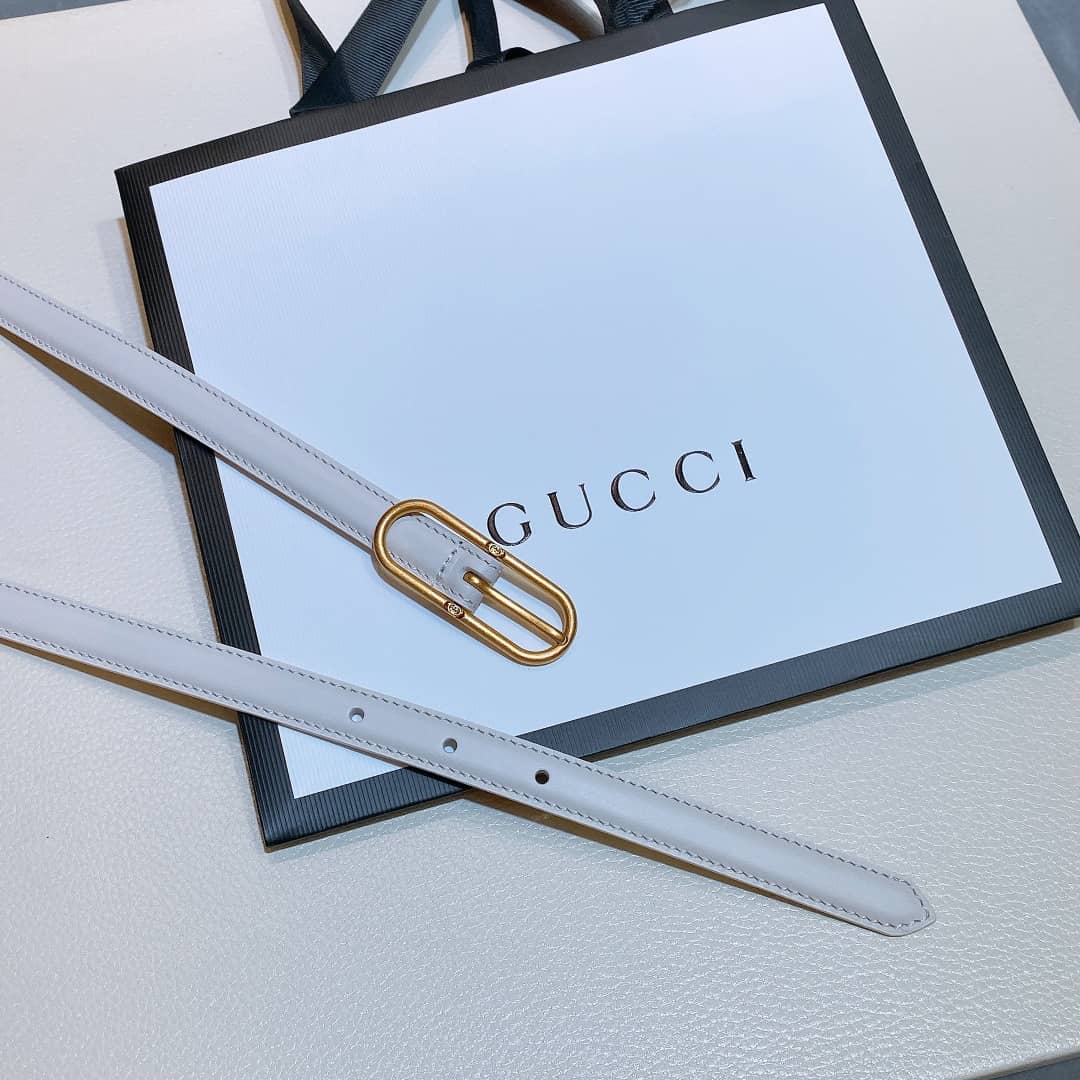 Fake Gucci Logo Belt 15mm For Lady - DEEPREPS