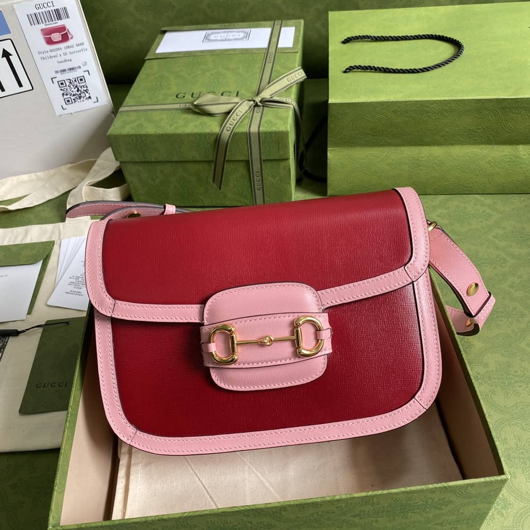 Gucci 1955 Horsebit Supreme Shoulder Bag Replica 602204 - DEEPREPS