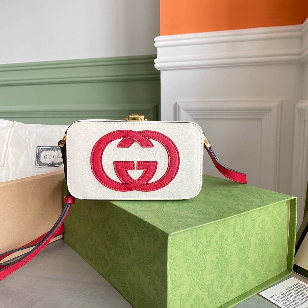Gucci Interlocking G Mini Bag Replica White 658230 - DEEPREPS