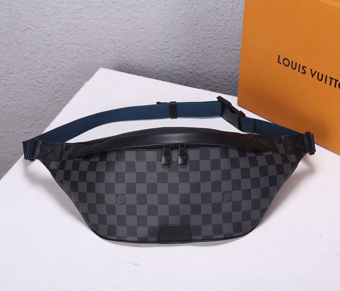 LV Bum Bag Dupe Discovery Damier Graphite Canvas N40187 - DEEPREPS