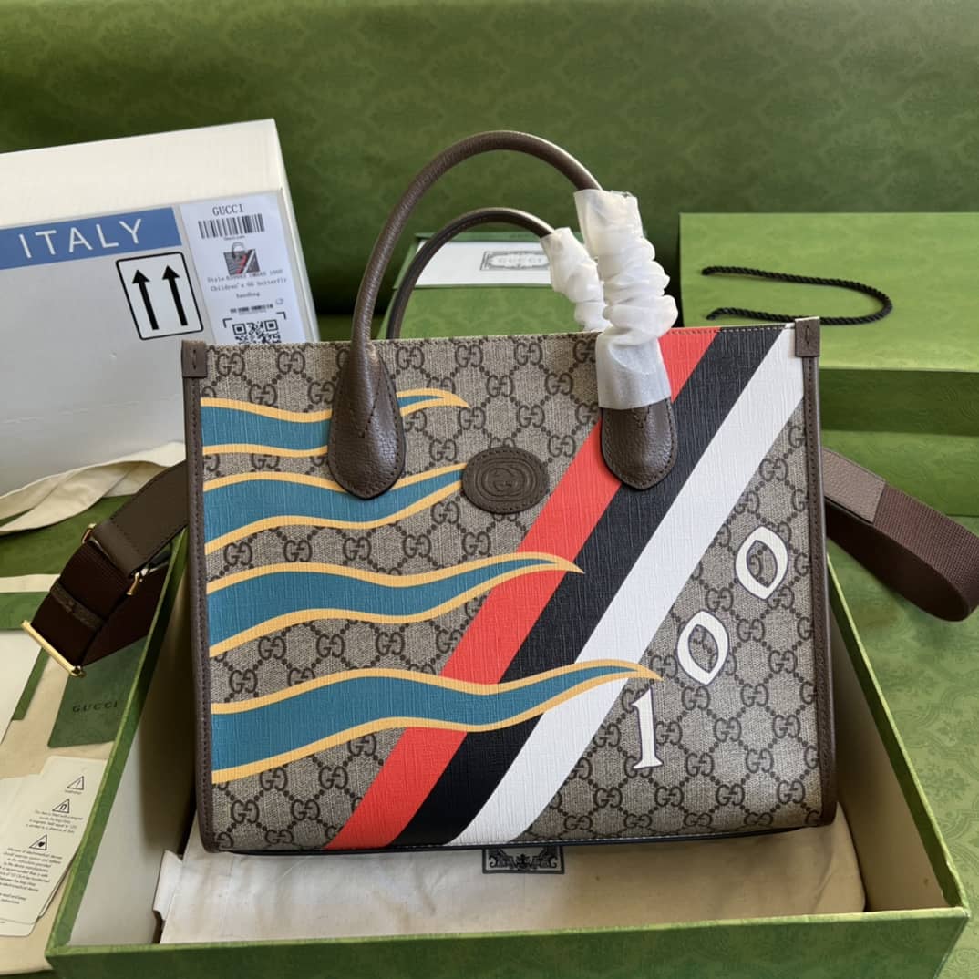 Gucci x Disney Donald Duck Tote Replica 648134 - DEEPREPS