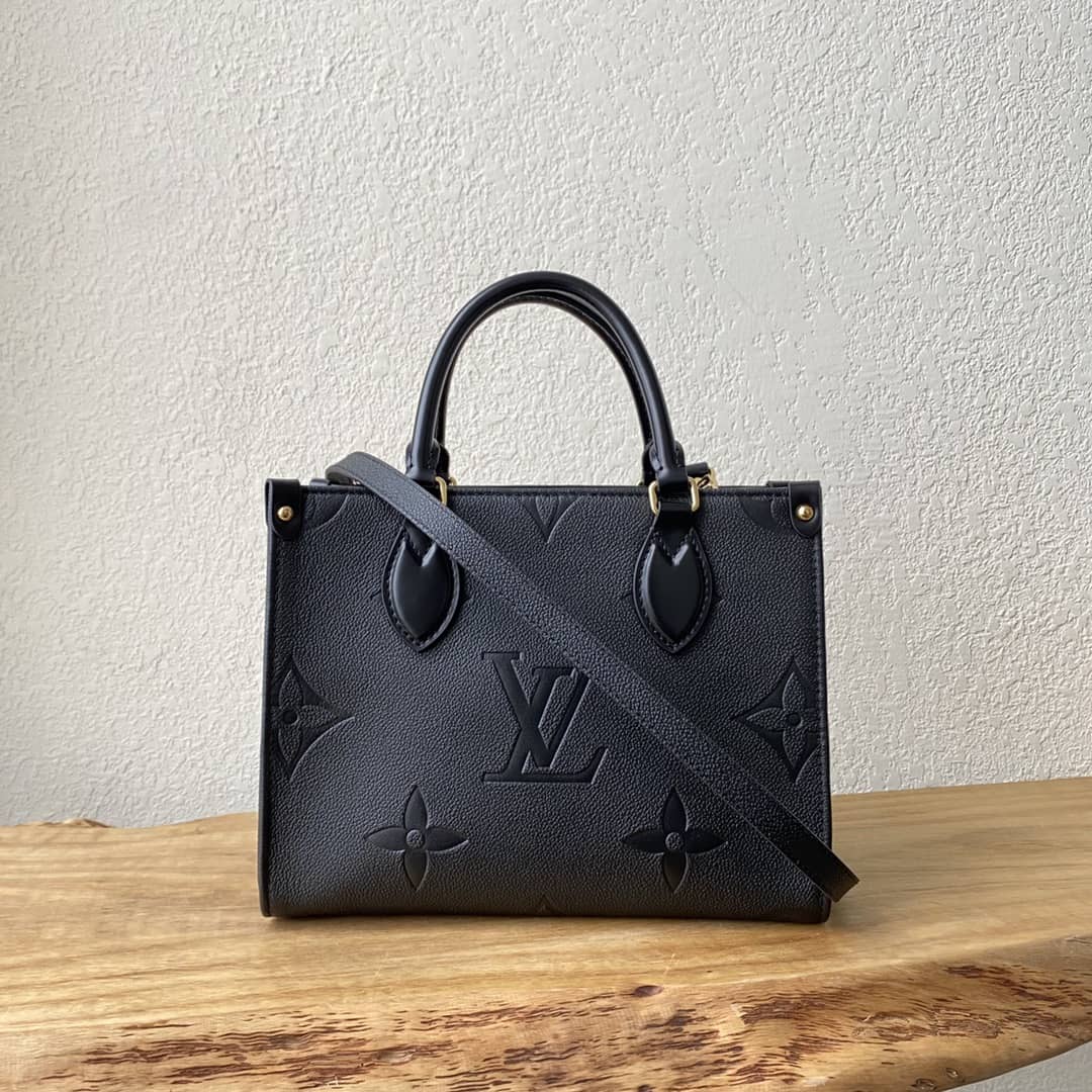Louis Vuitton Mini Onthego Tote Replica Black M45560 - DEEPREPS