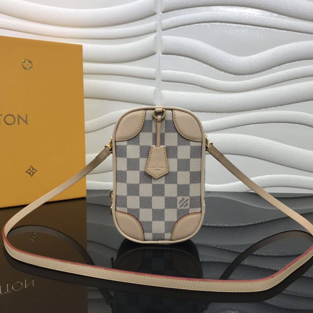 Louis Vuitton Neokapi Vertical Pouch Replica Beige N60360 - DEEPREPS