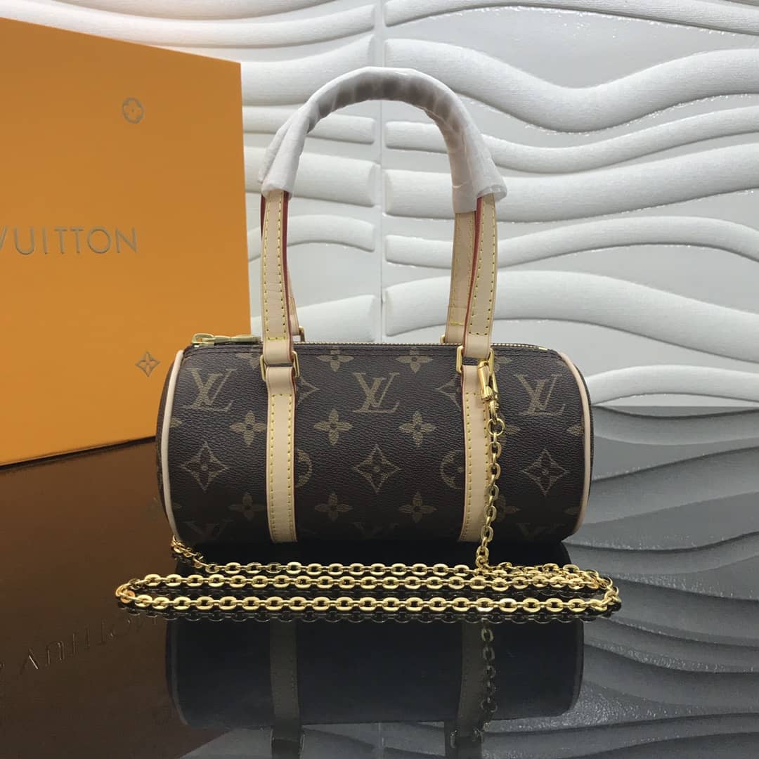 Louis Vuitton Papillon NM Monogram Canvas Replica Handbag - DEEPREPS